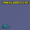2MASS J00071191-6429399