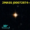 2MASS J00072874-4121325
