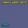 2MASS J00073479-4603551