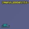 2MASS J00081755-4114415