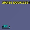 2MASS J00091152-5738128
