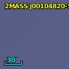 2MASS J00104820-5738310
