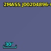 2MASS J00204896-6518036