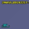 2MASS J00242217-1143341