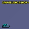 2MASS J00242607-0734118
