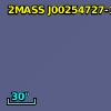 2MASS J00254727-1545013