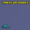 2MASS J00304865-4032169