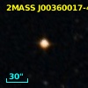 2MASS J00360017-4256252
