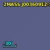 2MASS J00360912-5603323
