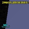 2MASS J00363665-5330140
