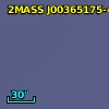 2MASS J00365175-4457419