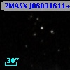 2MASX J08031811+4616079