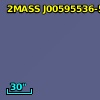 2MASS J00595536-5750034