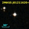 2MASS J01211620-6033578