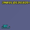 2MASS J01261820-6155152