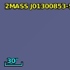 2MASS J01300853-5858501