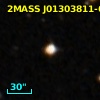 2MASS J01303811-6044573