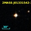 2MASS J01331542-3923509