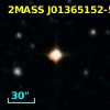 2MASS J01365152-5142365