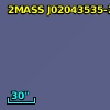 2MASS J02043535-2222339