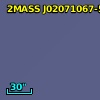 2MASS J02071067-5805561