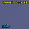2MASS J02202233-6153202