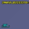 2MASS J02222270-5456102