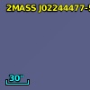 2MASS J02244477-5657453