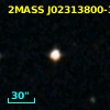 2MASS J02313800-3309418