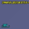 2MASS J02343755-6042446