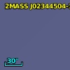 2MASS J02344504-3402423