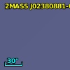 2MASS J02380881-0357206