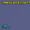 2MASS J02425507-0747544