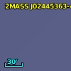 2MASS J02445363-4553262