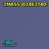 2MASS J02463740-4502446