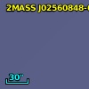 2MASS J02560848-6105333