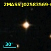 2MASS J02583569-6227149