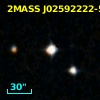 2MASS J02592222-5805214