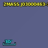 2MASS J03000463-3615412