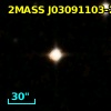 2MASS J03091103-2729377