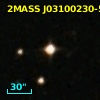2MASS J03100230-5719369