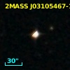 2MASS J03105467-1909337