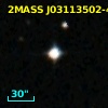 2MASS J03113502-4558172