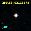 2MASS J03115578-4926095