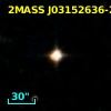 2MASS J03152636-2243255