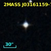 2MASS J03161159-7458076