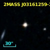 2MASS J03161259-2405363