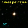 2MASS J03173281-2209380
