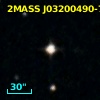 2MASS J03200490-7323398