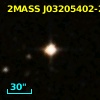 2MASS J03205402-2108285